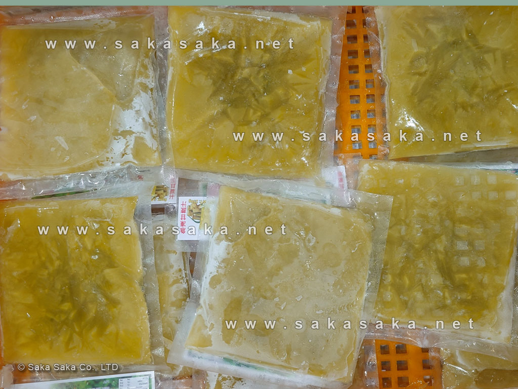 Frozen sugarcane Juice bags