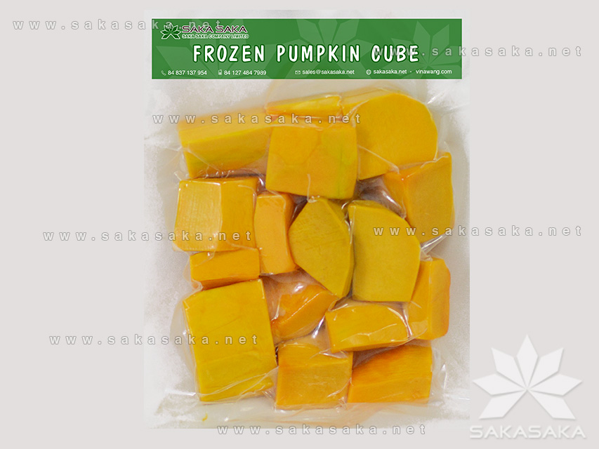 Frozen Pumpkin Cube Saka Saka