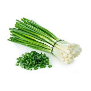 green onion leaves