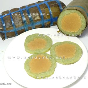 Sticky Rice and Mung Bean (Banh tet dau xanh ngot), In addition to Mung beans, the cake is added sugar to increase the sweetness